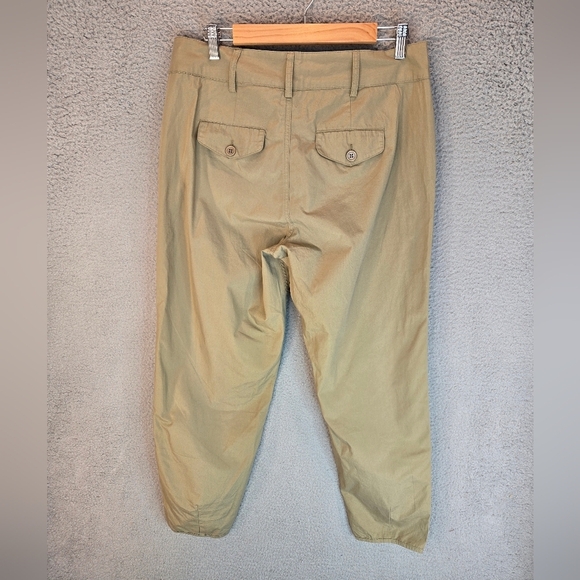 Kut From The Kloth Women's Pants Sz 8 All Cotton Beige Taper Leg Casual Comfort - Picture 7 of 15